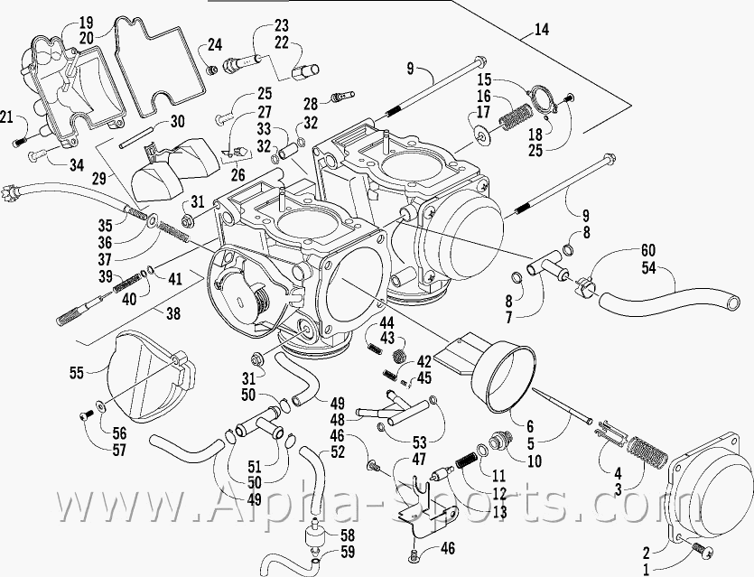 Arctic Cat 400 Carburetor Diagram Hanenhuusholli